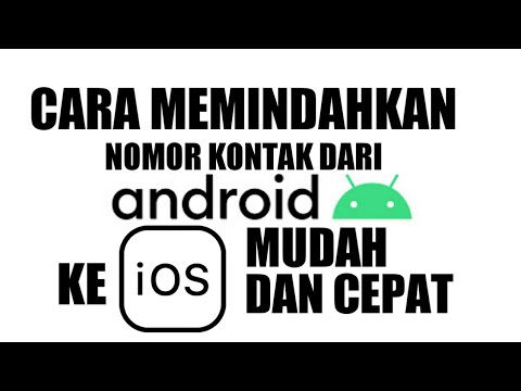 Cara Memindahkan Kontak Dari Android ke Iphone pakai account google mudah banget, backup kontak dian. 