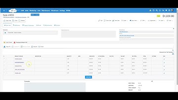 Myob Order Comonpents Items