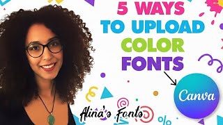How To Upload Color Fonts In Canva