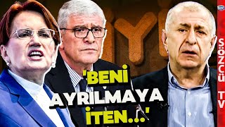 Ümit Özdağ'dan Bomba İYİ Parti Akşener ve Dervişoğlu Sözleri! 'İki Kurucusu da Olmayan...'