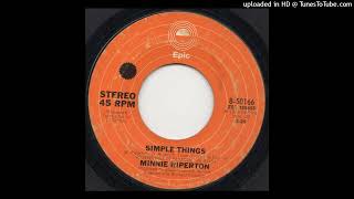 Minnie Riperton - Simple Things (Single Edit)