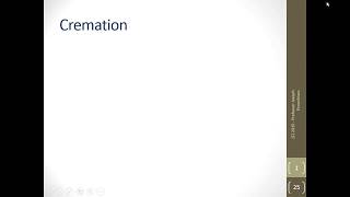 Funeral Law - Gilligan Text - Chapter 07 - Cremation