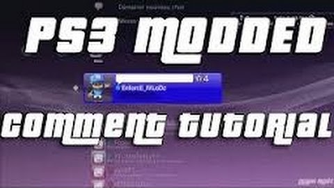 [PS3/CFW]How to get a modded comment with moving symbols 2017! + DOWNLOAD!