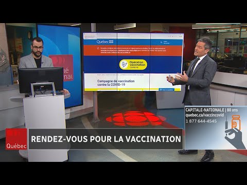 Coronavirus : Comment prendre rendez-vous pour recevoir le vaccin?