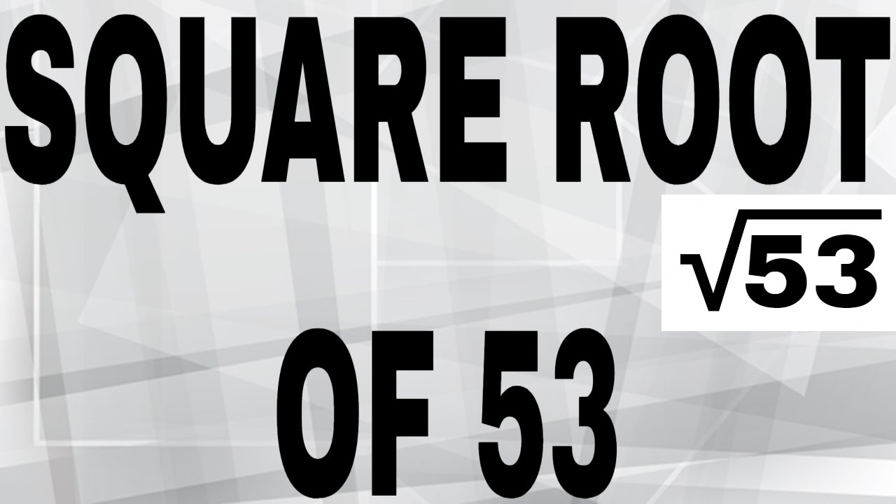 Square Roots in Engineering