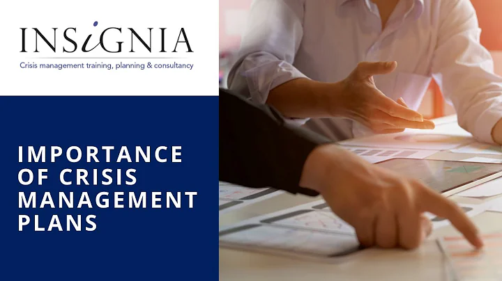 Importance of crisis management plans