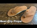 Rainbow Sandals Double Layer Tan Leather レインボーサンダル Best Slipper Flip-Flop for the price