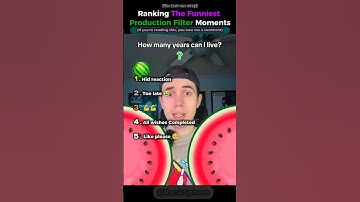 ranking the best top 5 prediction filter challange #shorts #viral #predictions