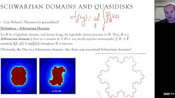 "What is" Seminar  presents: The Schwarzian Derivative. speaker: Eran Igra
