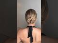 Slicked Back Braided Bun | Summer Hairstyles | Greasy Hairstyles