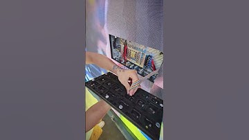 Maintaining LED video wall is simple with front service tools#ledwall #eagerled #leddisplay