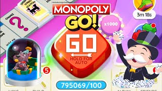 Monopoly Go Gain 800k Dice - New Anniversary Token Gameplay