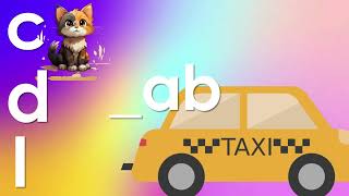 Learn Phonics The Ab Word Family Fun & Easy Reading Practice