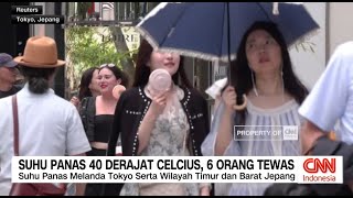 Suhu Panas 40 Derajat Celcius 6 Orang Tewas Di Tokyo
