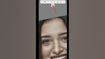 Autodesk Sketchbook Hair Editing || autodesk Sketchbook face smooth new tricks#shorts#youtubeshorts