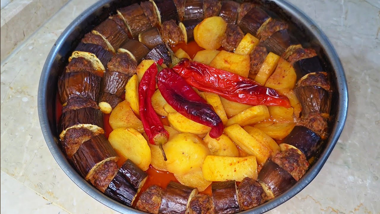 👉Patlıcan kebabı nasıl pişirilir 👉Gaziantep usulü Patlıcan kebabı tarifi