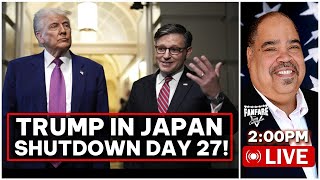 PRESIDENT TRUMP REMARKS ON AIR FORCE ONE | MIKE JOHNSON ON DAY 27 OF THE SHUTDOWN  AND MORE!