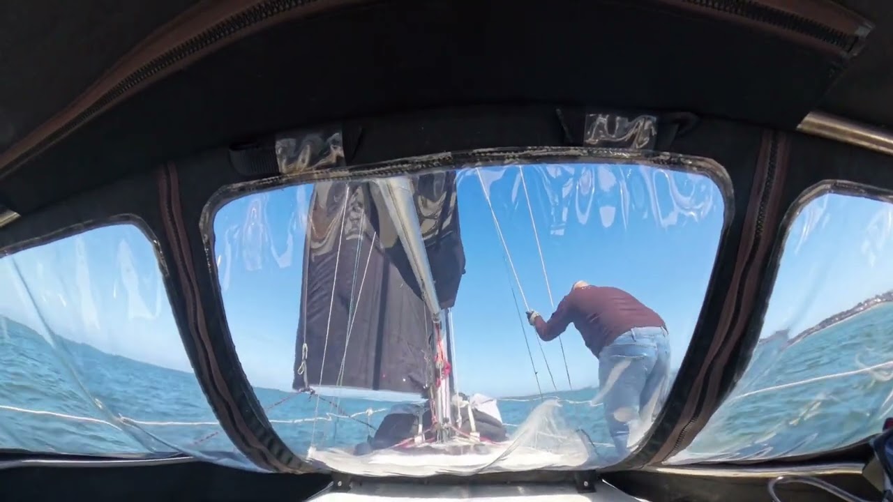 ⁣Direction le chantier (Port à Sec de Téhiguier)