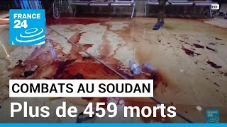 Soudan : onze jours après le début des combats, plus de 459 morts et 4 000 blessés, selon l'ONU