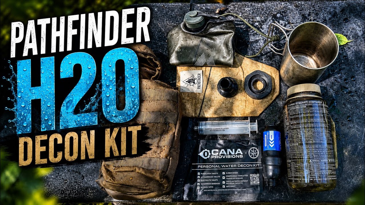 Pathfinder H2O Decon Kit | The Ultimate All-In-One Water Disinfection System