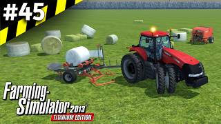 Как правильно заготовить тюки сена: Пошаговый гайд | Farming Simulator 2013 #45