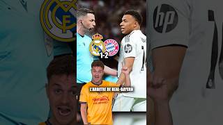 L’arbitre de Real-Bayern suspendu par l’UEFA 😱 #realmadrid #bayernmunich #mbappe #football