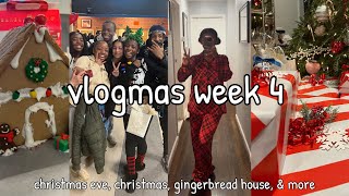 vlogmas week 4: last vlogmas of 2022! christmas eve + day vlog