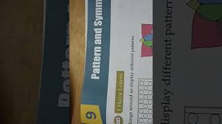 class - 3 (maths) ch - 9 (Pattern and symmetry )