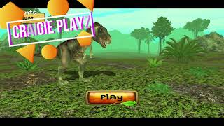 Tyrannosaurus Rex Sim 3D demo game play Android screenshot 1