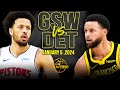 Golden State Warriors Vs Detroit Pistons Full Game Highlights January 5 2024 FreeDawkins