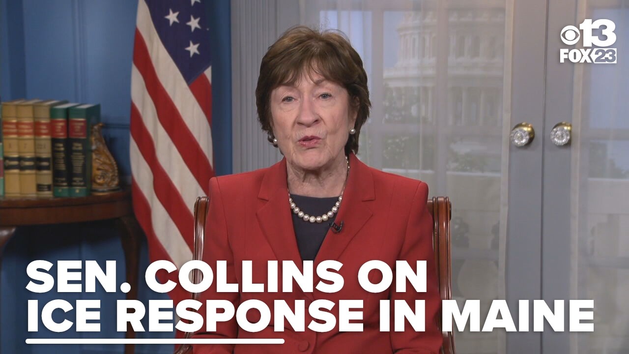Sen. Collins says ICE surge in Maine was 'way out of hand'