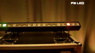 LED WALL WASHER SUN STRIP 18X10W 18 SECTIONS