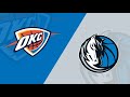 LIVE: DALLAS MAVERICKS vs OKLAHOMA CITY THUNDER | NBA | PLAY BY PLAY | SCOREBOARD