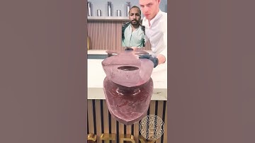 Chocolate paintbrush ✍️ painting the world with colcolate! #amauryguichon #chocolate  #bursa