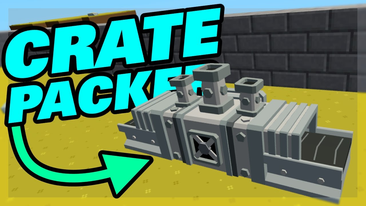 How to get a new crate packer in roblox islands! YouTube