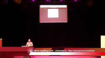 Sitecore SUGCON - uCommerce Best development practices