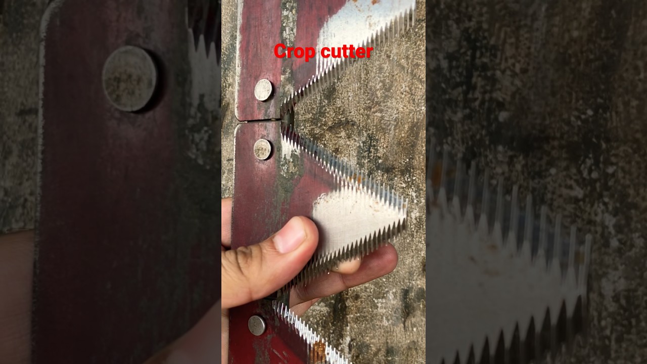 Reaper machine Blade repairing rebuild. 