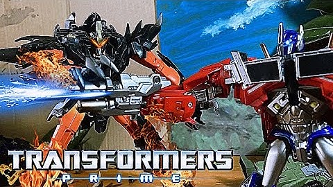 Transformers Prime Episode 5: Autobots Vs Predaking Stop Motion