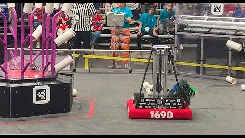 FRC 1690 Orbit Clean Robot Video - FRC Worlds Johnson F1