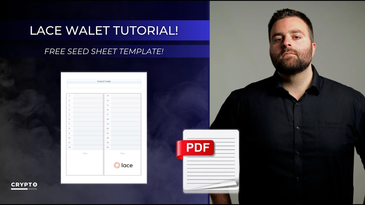 How to Backup Your Cryptocurrency Wallet (Tutorial) + Lace Wallet Setup