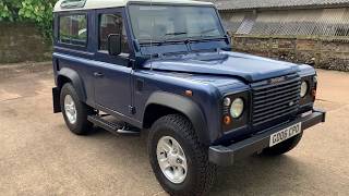 Match Highlights land rover defender 90 TD5 station wagon for sale walkaround