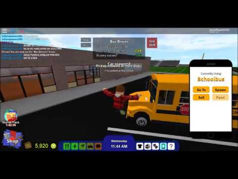 Rocitizens Roblox School Bus Driver Tutorial Youtube