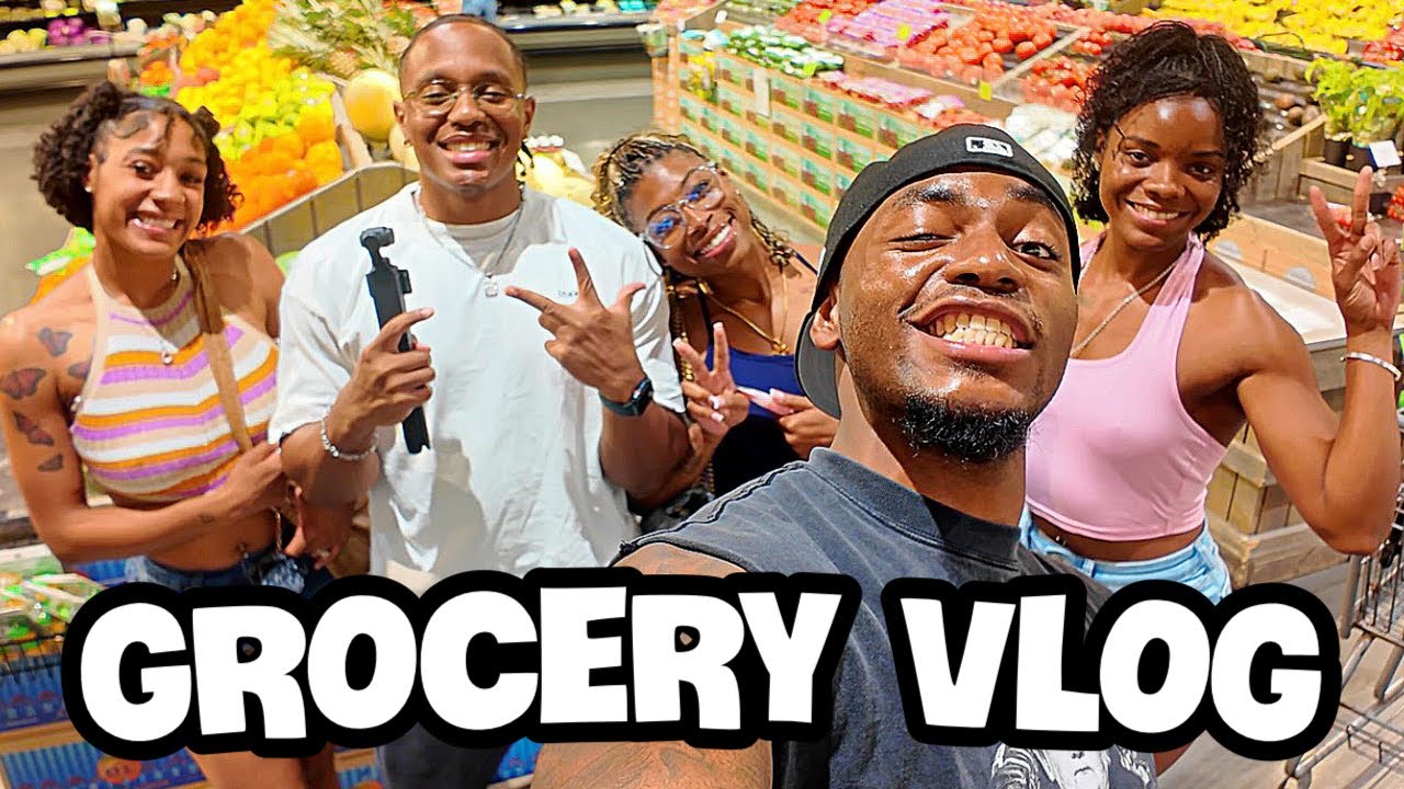 GROCERY VLOG! *nae moved in with me*