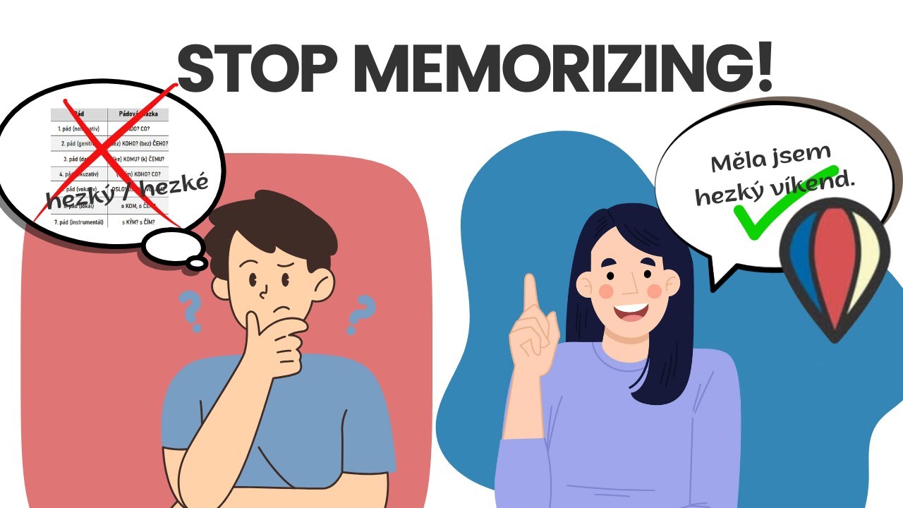 Czech 🇨🇿 cases don't work like this (smarter way to finally speak naturally)