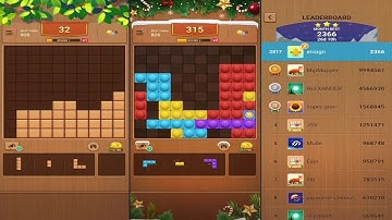 Blockrealm (by Joymaster Studio) - free offline wood block puzzle game for Android - gameplay.