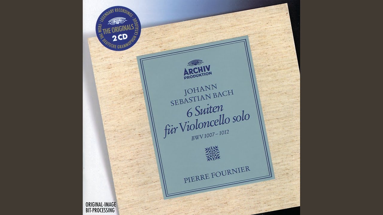 J.S. Bach: Suite for Cello Solo No. 1 in G Major, BWV 1007: III