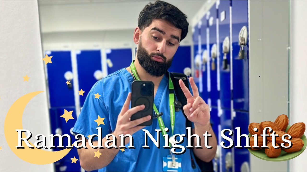 Saving a life in Ramadan | Junior Doctor Night vlog