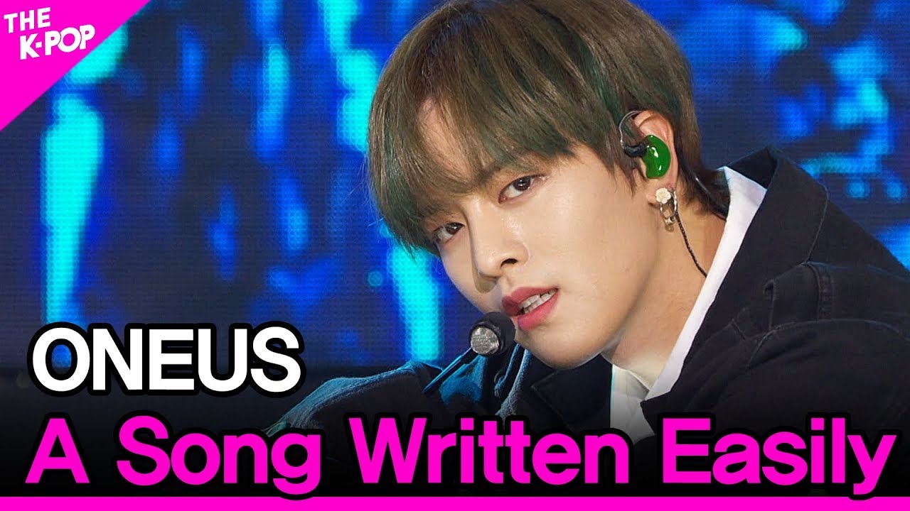 ONEUS, A Song Written Easily [THE SHOW 200421] - YouTube