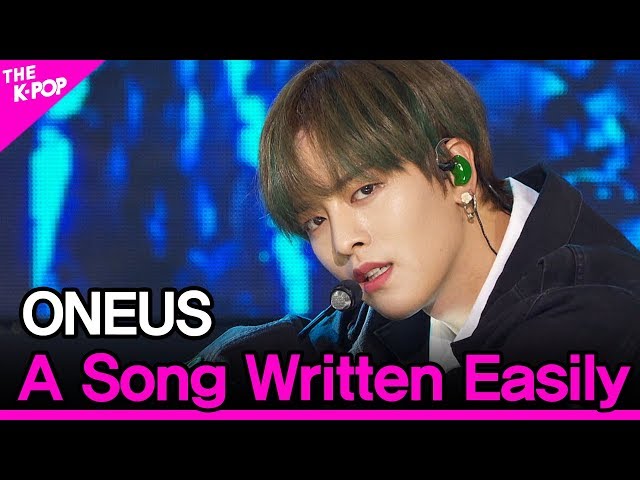 ONEUS, A Song Written Easily [THE SHOW 200421] - YouTube