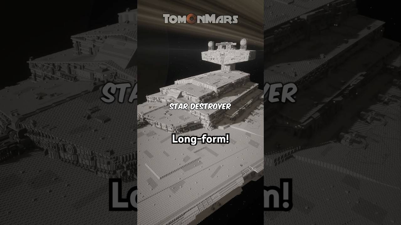 1:1 Star Destroyer FULL GUIDE out now! #starwars #minecraft